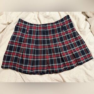 Vintage 90s NEVADA / SEARS plaid mini skirt 13/14